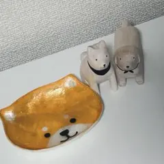 犬 置物・トレーセット