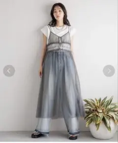 2WAYチュールキャミワンピース LOWRYSFARM