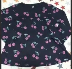 90♡さくらんぼ柄トップス♡長袖