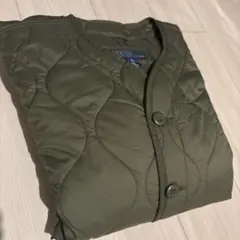 【新品未使用】PolobyRalphLaurenキルティングジャケット　カーキ