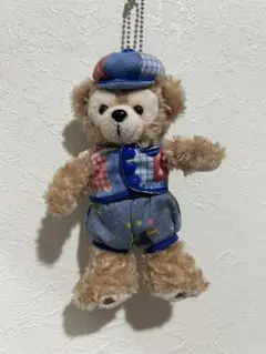 ダッフィーぬいぐるみバッジWishing Togetherディズニーシー15周年