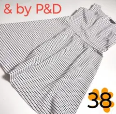 USED★ピンキーアンドダイアン★レディースワンピース・チェック柄・ノースリーブ