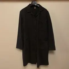 ブラック ミリタリー古着　ショップコート