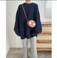 AMIE センタープレス カジュアルリブパンツ グレー　低身長