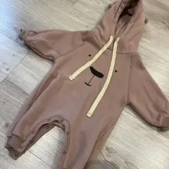 Jessyca kids クマ耳 フード付き ロンパース