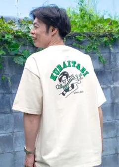 暗い旅ビッグシルエットTシャツ　ヴィンテージナチュラル　L