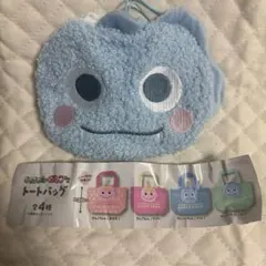 ざわざわ森のがんこちゃん トートバッグ がんぺーちゃん ドット