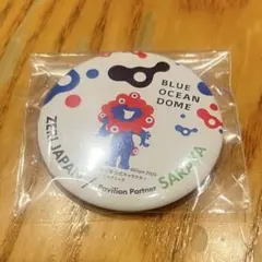 ミャクミャク ブルーオーシャンドーム 缶バッジ - メルカリ