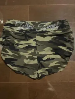 SHEIN ROMWE カモフラージュ柄ショートパンツ Fallen Angel