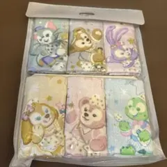 ダッフィー＆フレンズ ミニタオル 6枚セット
