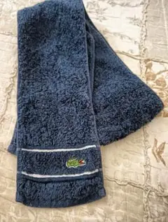 LACOSTE ラコステ ネッククーラー タオル 紺 ネイビー 保冷剤ポケット付のサムネイル