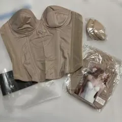 ブライダルブルーム　ビスチェ&フレアパンツセット　ロイヤルベージュ