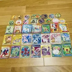 丸美屋 ポケモンシール 36枚セット(重複分もおまけで付けます¨̮⃝)