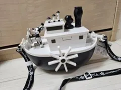 ミッキーマウス ポップコーンバケット　蒸気船ウィリー