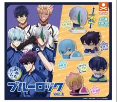 おねむたん ブルーロック vol.3 全5種 ガチャ