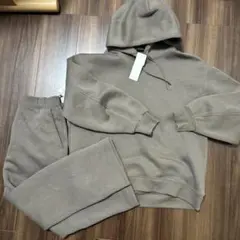 GU　ヘビーウェイトスウェット パーカ　スカート　セットアップ　Lサイズ