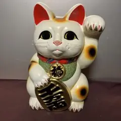 招き猫　(13) 置物　貯金箱