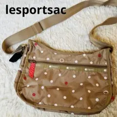 lesportsac レスポートラッキードット ショルダーバッグ　てんとう虫