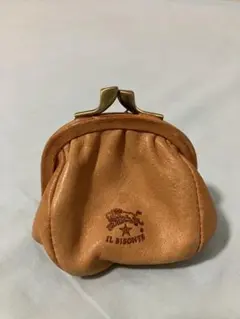 IL BISONTE キャラメル　かぼちゃ型がま口コインケース