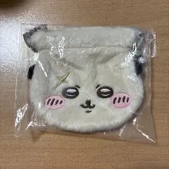 ちいかわ ラッコ 師匠 おかお巾着