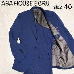 V*R様 ABA HOUSE ECRU アバハウス セットアップ 46 ブルーのサムネイル