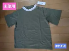 Golden Bear 半袖 Tシャツ カーキ レース襟 Lサイズ 新品 未使用のサムネイル