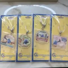 一番くじパペットスンスン Ｇ賞アクリルキーホルダー 4個セット 未開封