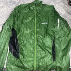mont-bell ウインドブレーカー　緑　XL レディース