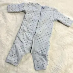 プチバトー　星柄ロンパース60cm