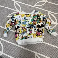 親子お揃いディズニートレーナー100