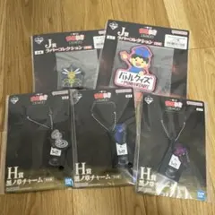 一番くじ 幽遊白書 魔界の扉編 ラバー＆チャーム 5種セット