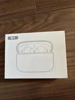 D1 ワイヤレスイヤホン ブラック 最大38時間再生