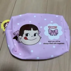 ぺこちゃん　ポーチ　ピンク　韓国のサムネイル