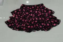 Barbie ハート柄フリルスカート 130A