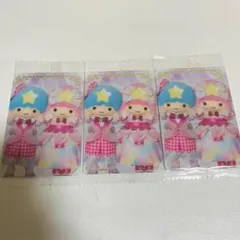 サンリオキャラクターズツインウエハース2★リトルツインスターズ★3枚セット