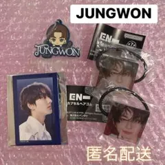 ENHYPEN JUNGWON ヘアゴム缶バッジキーホルダー　ジョンウォン