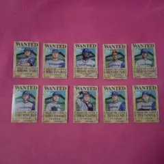 日本ハムファイターズ 手配書ステッカー コンプリート