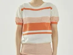 フリークスストア　レトロボーダーリネンプルオーバー