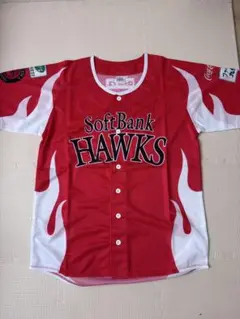 【新品、未使用】SoftBank Hawks ユニフォーム 赤