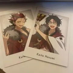 あんスタ 10周年 展示会 特典 ぱしゃっつ 紅月 蓮巳敬人 鬼龍紅郎