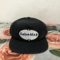 SAINT Mxxxxxx5 PANEL CAP EAT MEキャップ ブラックのサムネイル