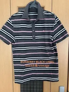 BURBERRY BLACK LABELポロシャツsize3古着/vintage