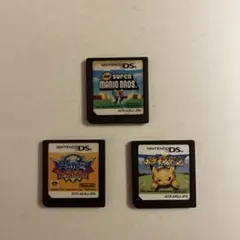 DS 3本セット 星のカービィ ポケモンダッシュ ニュースーパーマリオ