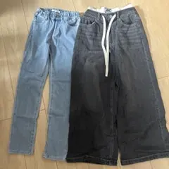 GLOBAL WORK & PINK LATTE パンツ 2点セット