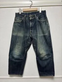 sanca×BEMS BOY サンカ クロップドデニムパンツ 7部丈のサムネイル