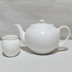 小急須 一人用煎茶ポット 白磁 刻印あり 容量120ml - メルカリ