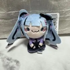 雪ミク×クロミ もちぴこマスコット