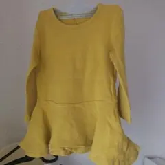 イエローフレアシルエットチュニック
