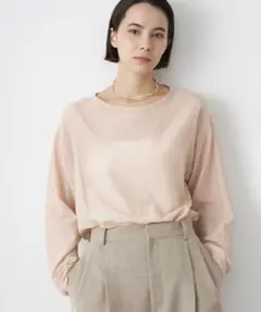 美品☆ウィムガゼット 洗える ボリュームスリーブ シャツ ゆったり