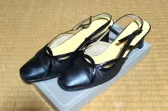 ルパートサンダーソン パンプス 37 24cm サンダルレザー フラット